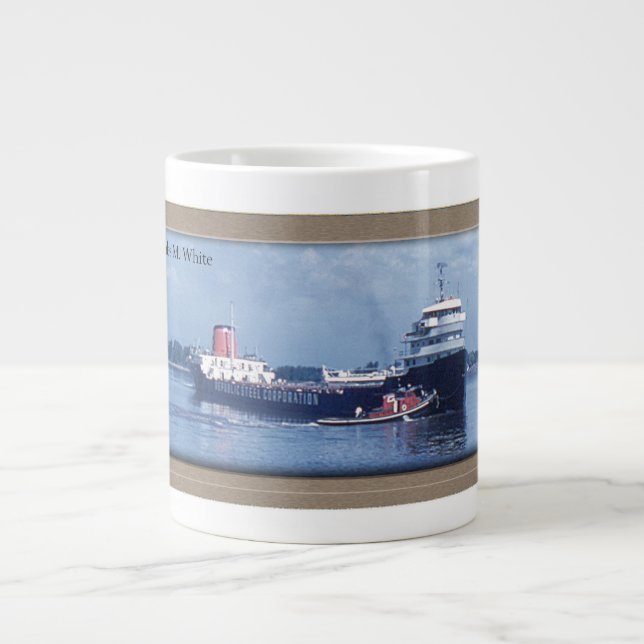 Grande Tasse Chas M. White jumbo mug (Devant)