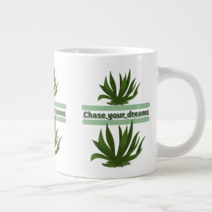 Grande Tasse Chase Your Dreams Mug - Motivationnel et élégant