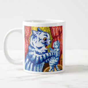 Grande Tasse Chat et ses chatons