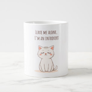 Grande Tasse Chat introverti
