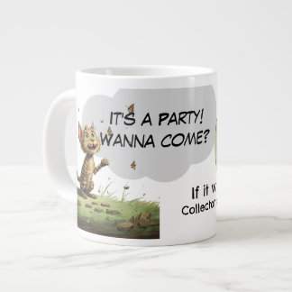Grande Tasse ChatErpillar | C'est une fête ! Mug spécialité C.