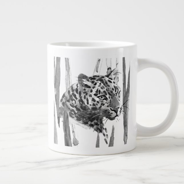Grande Tasse Cheetah Portrait (Droite)