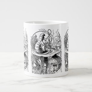 Grande Tasse Chenille Narguilé Alice au Pays des Merveilles Vin