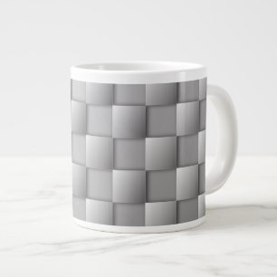 Grande Tasse Chèques d'argent Géant café Mug