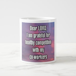 Grande Tasse Cher SEIGNEUR, je suis reconnaissant pour une sain