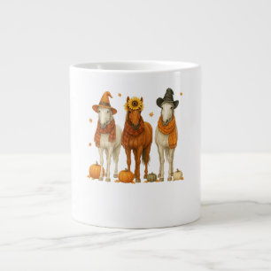 Grande Tasse Cheval d'automne   Cheval occidental d'automne ave