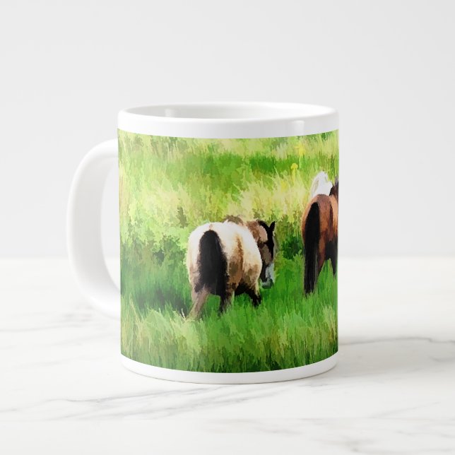 GRANDE TASSE CHEVAUX (Devant gauche)