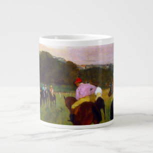 Grande Tasse Chevaux de course Edgar Degas à Longchamp