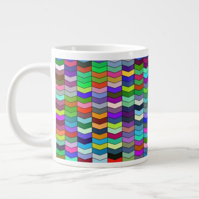 Grande Tasse Chevrons Mug 20oz (Gauche)