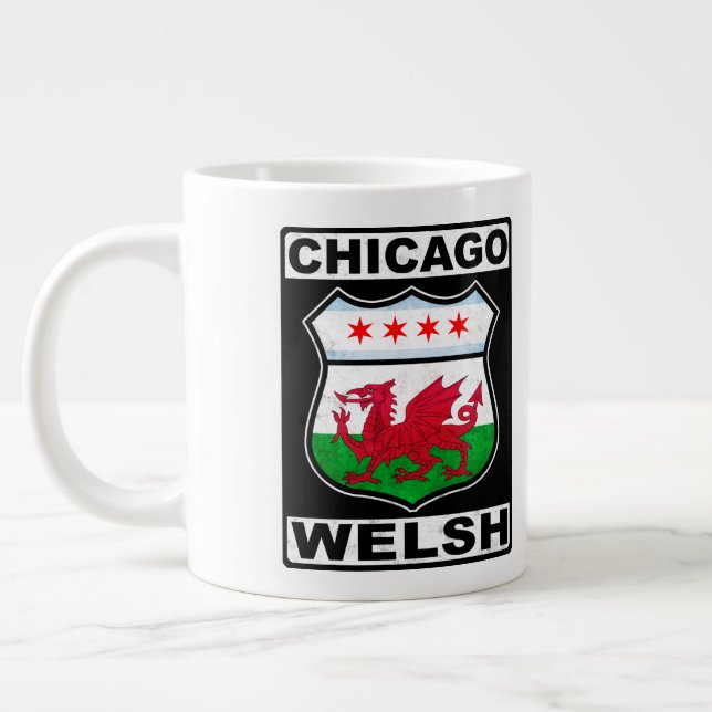 Grande Tasse Chicago Welsh American (Gauche)