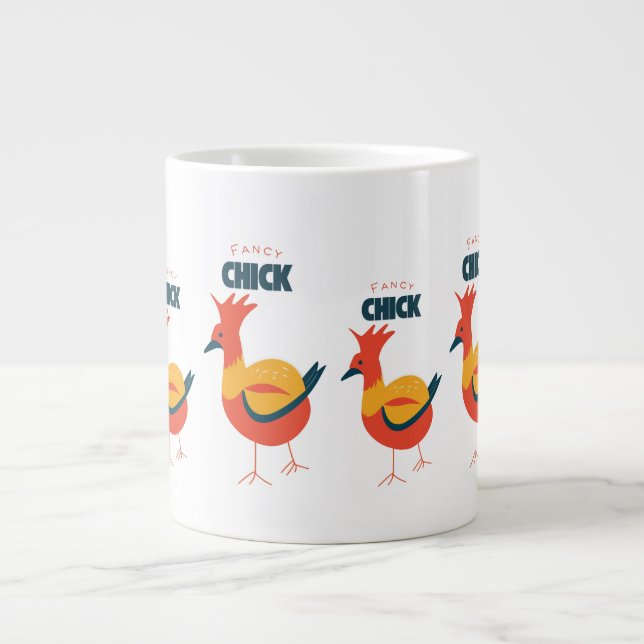 Grande Tasse Chick élégant (Devant)