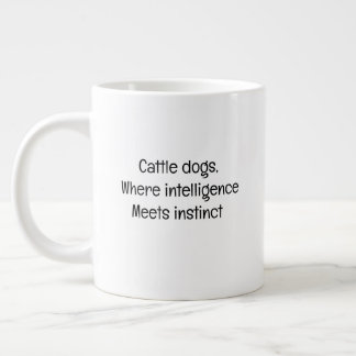 Grande Tasse Chien de bétail Café Mug