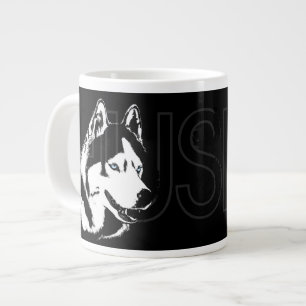 Grande Tasse Chien Husky Café Mug Sibérie Husky Sleg Chien Coup