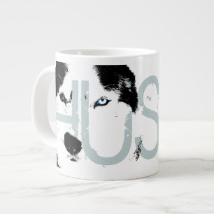 Grande Tasse Chien Husky Café Mug Sibérie Husky Sleg Chien Coup
