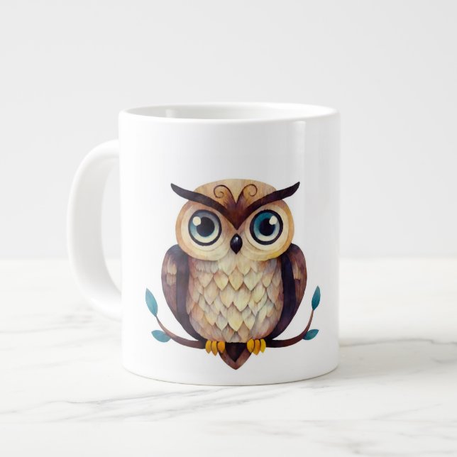 Grande Tasse Chouette (Devant gauche)