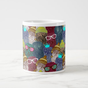 Grande Tasse Chouette dans la couronne