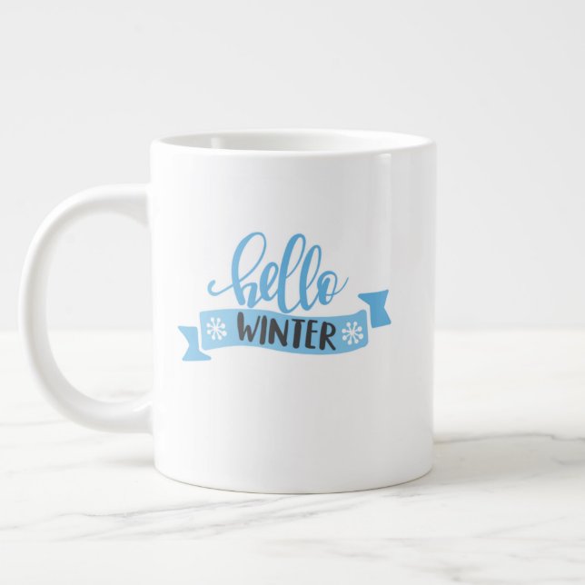 Grande Tasse Christmas Mug – Festive Holiday Cocoa  (Gauche)