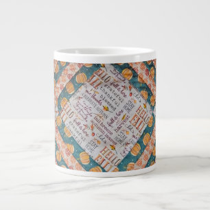 Grande Tasse Chute dorée