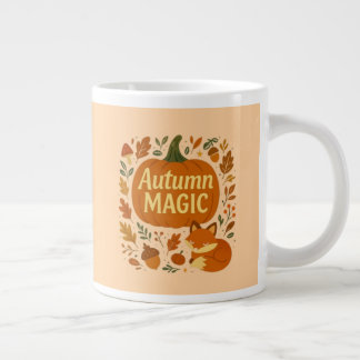 Grande Tasse Chute Feuille confortable café d'automne Mug