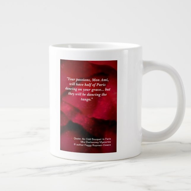 Grande Tasse Citation "Dancing the Tango" (Droite)