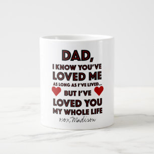 Grande Tasse Citation de la fête des pères