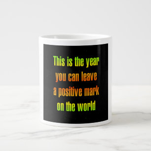 Grande Tasse Citation d'encouragement # 203