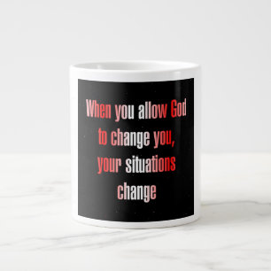 Grande Tasse Citation d'encouragement # 254