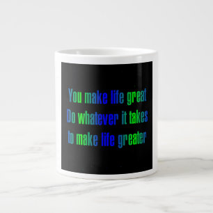 Grande Tasse Citation d'encouragement # 339