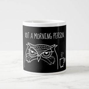 Grande Tasse Citation sarcastique amusante, pas une personne du