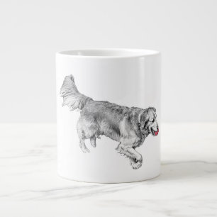 Grande Tasse Citrouille avec balle rouge