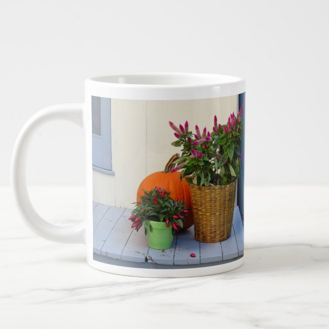 Grande Tasse Citrouille et Plante de poivre - Martha's Vineyard (Gauche)