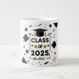 Grande Tasse Classe de 2025 Jumbo Graduation Mug