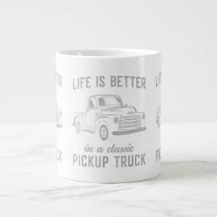 Grande Tasse Classique type de camionnette vintage