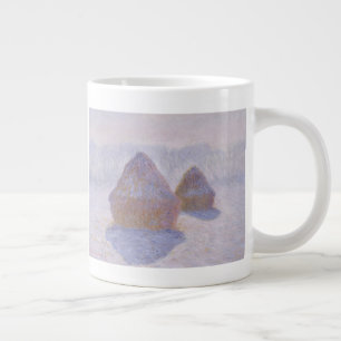 Grande Tasse Claude Monet L'effet de la neige et du soleil sur