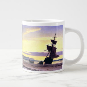 Grande Tasse Clipper Ship Sunset Light Bradford Marine Art Mug