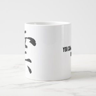 Grande Tasse Cloud de calligraphie chinoise classique-#001-