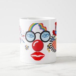 Grande Tasse Clown coloré