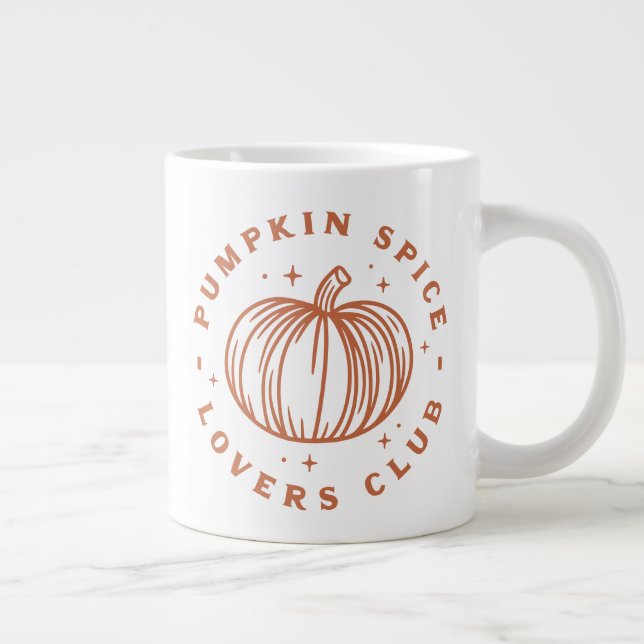 Grande Tasse Club citrouille des amateurs d'épices (Droite)
