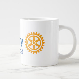 Grande Tasse Club Rotary Est d'Indianapolis Café Mug