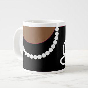 Grande Tasse Clutch des perles et Gasp Jumbo Mug