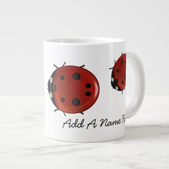 Grande Tasse Coccinelle géante (Devant droit)