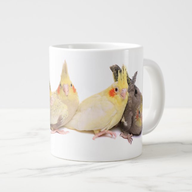 Grande Tasse Cockatiles (Devant droit)