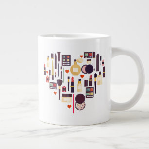 Grande Tasse Coeur cométique