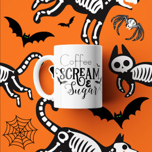 Grande Tasse Coffee Scream & Sugar Mug