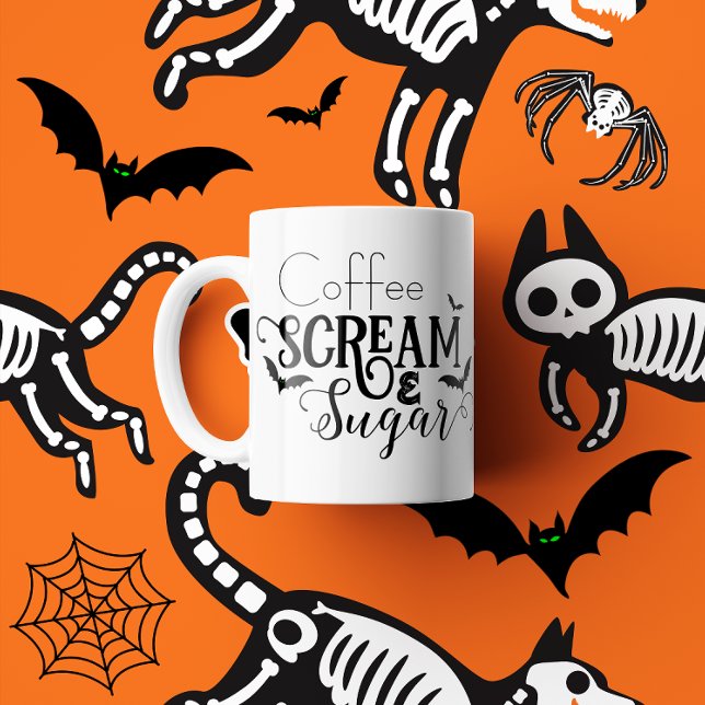 Grande Tasse Coffee Scream & Sugar Mug (Créateur téléchargé)