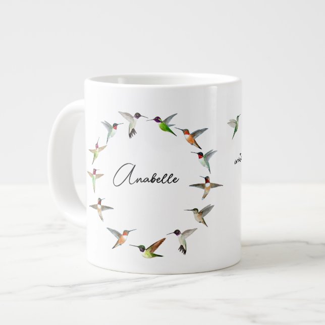 Grande Tasse Colibri Monogram (Devant gauche)