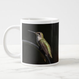 Grande Tasse Colibri sur Black 20 oz BIG Mug