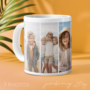 Grande Tasse Collage de photos de la colonne 7 - Grille moderne