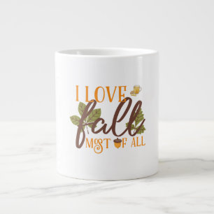 Grande Tasse Collection Maison et Cadeaux de la Saison Automnal