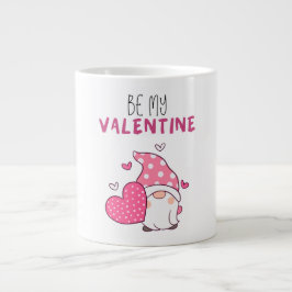 Grande Tasse Colorful Illustrated Be Mine Valentine's Day Mug